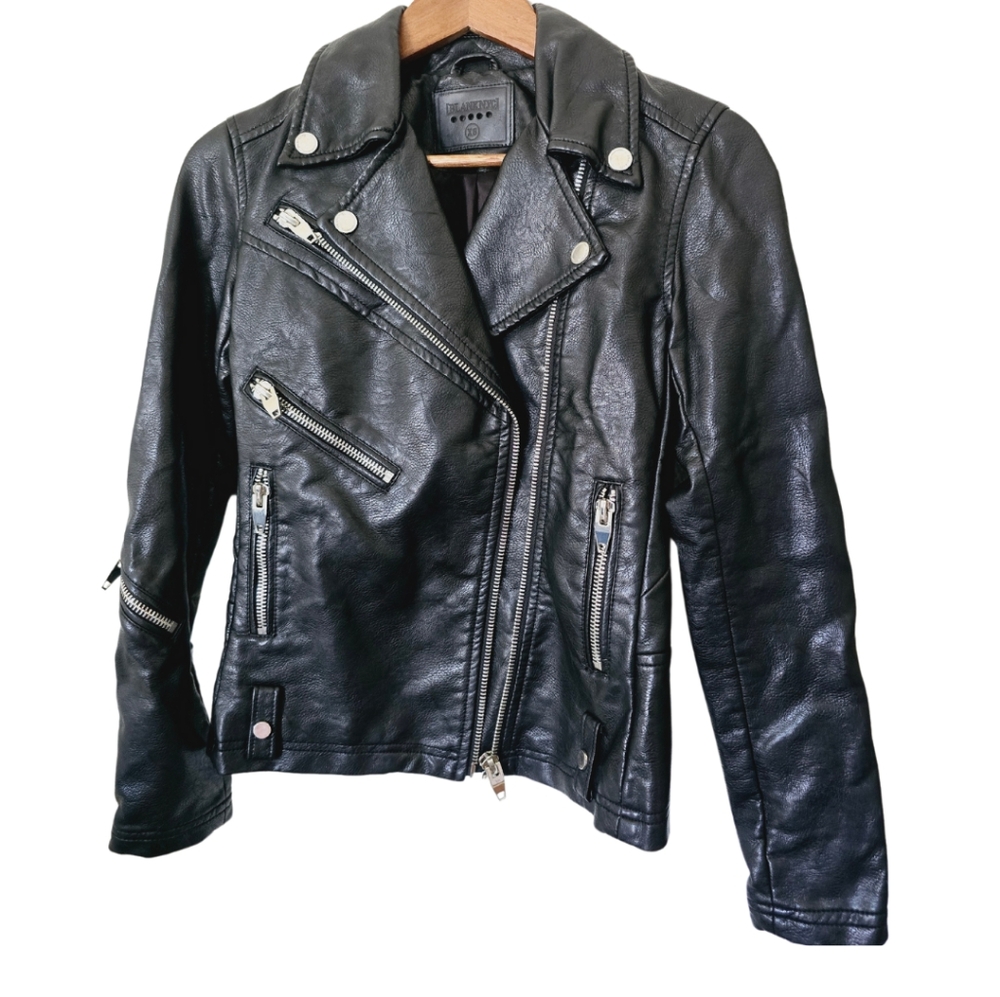 BlankNYC vegan leather Moto Jacket